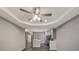 Bright kitchen features stainless appliances, ample counter space, and open floor plan at 8584 Magnificent Ln, Groveland, FL 34736