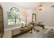 Comfortable seating area highlighting a large window and contemporary furnishings at 1364 Augusta National Blvd, Winter Springs, FL 32708