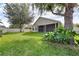 Enjoy the expansive lawn and a screened in patio in the private backyard at 1560 Canopy Pasture Dr, St Cloud, FL 34771