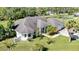 Aerial view showcasing the home's roof and the mature landscaping at 19562 Majestic St, Orlando, FL 32833