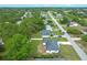 Well-maintained houses and manicured lawns line a quiet street in a residential neighborhood at 2626 Coachman Dr, Deltona, FL 32738