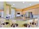 Spacious kitchen offers marble countertops, a breakfast bar, and stainless steel appliances at 2631 Captains Ct, Kissimmee, FL 34746
