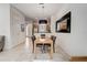 Elegant dining room with pendant lighting and stylish decor at 2745 Corvette Ln, Kissimmee, FL 34746