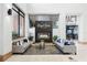 Elegant lobby with cozy seating and modern fireplace feature, ideal for relaxing and socializing at 2745 Corvette Ln, Kissimmee, FL 34746