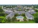 Bird's eye view of an apartment complex with a central pool and well-manicured grounds at 2893 S Osceola Ave # E6, Orlando, FL 32806