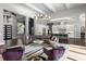 Open concept living room boasting soaring ceilings and a sleek design at 3428 Chaine Du Lac Blvd, Windermere, FL 34786