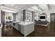 Spacious open floor plan with a modern kitchen and a comfortable living area at 3428 Chaine Du Lac Blvd, Windermere, FL 34786