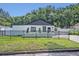 Inviting home with black metal fencing, a manicured lawn, and a modern exterior paint scheme for curb appeal at 727 Seminole Ave, Orlando, FL 32804