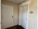Exterior doors with secure entry system provide safe access into the property at 7651 Whisper Way # 201, Kissimmee, FL 34747