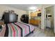 Functional studio with kitchenette, closet, and an open layout into a bathroom at 874 Brevard Ct, Orlando, FL 32822