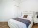 Bright bedroom featuring modern flooring, neutral paint, closet, and plenty of light at 9942 Hatton Cir, Orlando, FL 32832