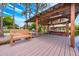 Inviting boathouse with a bench, offering picturesque waterfront views and convenience for boating activities at 1018 Turner Rd, Winter Park, FL 32789