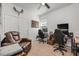 Bedroom with ceiling fan, recreation area, and closet at 1027 Eagle Tree Ln, Sanford, FL 32771