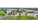 An aerial view of a large school and its surrounding grounds at 130 Claire Ln, Davenport, FL 33837