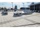 Outdoor lounge area with comfortable sofas and city views at 150 E Robinson St # 419, Orlando, FL 32801