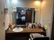 Bathroom featuring a single sink vanity with an ample counter space at 1812 Firwood Ct, Orlando, FL 32818