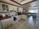 Open kitchen seamlessly connecting to the living area at 1812 Firwood Ct, Orlando, FL 32818