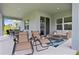 Spacious covered patio with seating areas, perfect for outdoor entertaining at 2168 Aibonito Cir, Clermont, FL 34711