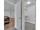 Walk-in closet featuring built-in shelving for storage at 2459 Mcgregor Oaks Ln, Deland, FL 32720