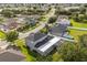 Aerial view of backyard showing a swimming pool at 3824 Blue Dasher Dr, Kissimmee, FL 34744