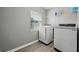 Convenient laundry room with modern washer and dryer at 3824 Blue Dasher Dr, Kissimmee, FL 34744