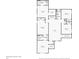 Second-floor floor plan featuring bedrooms, bathrooms, closets, and a loft area with dimensions for each room at 7033 Oakwood St, Davenport, FL 33837