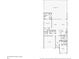 Detailed floor plan showcasing the layout of the first floor including room dimensions at 7033 Oakwood St, Davenport, FL 33837