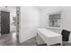 Home office with neutral paint, chair rail molding, and a white desk at 714 28Th St, Orlando, FL 32805