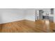 Open-concept living area featuring gleaming hardwood floors and natural light at 714 28Th St, Orlando, FL 32805