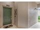 Inviting front door with a welcoming mat, doorbell and security features at 9435 Myrtle Creek Ln # 308, Orlando, FL 32832