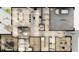 Open concept floor plan featuring a spacious kitchen, dining area, and access to the lanai at 13518 Maria Lavin Circle Rd, Orlando, FL 32828