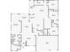 Detailed floor plan showcasing the layout of the house, including room dimensions and features at 2681 Cabernet Cir, Ocoee, FL 34761
