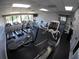 Community gym with treadmills, elliptical machines and stationary bikes at 3207 Westridge Blvd # 104, Orlando, FL 32822