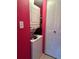 Practical laundry area with stacked washer and dryer and closet for storage at 3207 Westridge Blvd # 104, Orlando, FL 32822