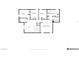 Floor plan of the second story of this home showcasing a loft, 4 bedrooms, and 3 bathrooms at 3426 Schoolhouse Rd, Harmony, FL 34773