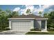 A charming single-Gathering home with a two-car garage and freshly manicured landscaping at 471 Wayland Dr, Haines City, FL 33844