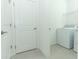 Functional laundry room area with new washer and dryer at 471 Wayland Dr, Haines City, FL 33844