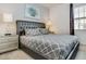 Comfortable bedroom features a modern bed, nightstands, and soft, neutral decor at 6112 Broad Oak Dr, Davenport, FL 33837