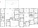 Detailed floor plan showcasing the layout of rooms, including bedrooms, living areas, and the swimming pool at 6112 Broad Oak Dr, Davenport, FL 33837