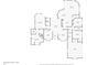Detailed floor plan showcasing the layout of the home with room dimensions and features at 8704 Ingleton Ct, Orlando, FL 32836