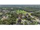 Expansive aerial view of a golf course community with mature trees and lush landscaping at 1008 Jackson Creek Ct, Oviedo, FL 32765