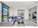 Screened patio offers comfortable seating and views of the backyard at 13404 Bradwater Ct, Orlando, FL 32828