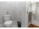 Neutral bathroom with toilet, walk in shower and tile flooring at 1431 Leitrim Loop, Apopka, FL 32703