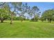 Expansive backyard featuring lush green grass and mature trees, perfect for outdoor activities and relaxation at 1507 Golfside Dr, Winter Park, FL 32792
