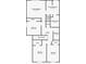 Second floor layout featuring bedrooms, bathrooms, closets and loft at 15324 Black Lion Way, Winter Garden, FL 34787