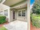 Covered patio featuring lush greenery at 2005 Compass Flower Way, Ocoee, FL 34761