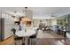 Open-concept home with eat-in kitchen and living room at 2060 Lamplight Cir, Mount Dora, FL 32757