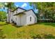 Exterior of home featuring manicured lawn, and privacy fence at 2607 Lafayette Ave, Winter Park, FL 32789