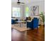 Inviting living room with hardwood floors, comfortable seating, and abundant natural light at 2607 Lafayette Ave, Winter Park, FL 32789