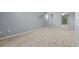 Carpeted bedroom featuring mirrored closet doors at 2636 Crown Ct, Kissimmee, FL 34741